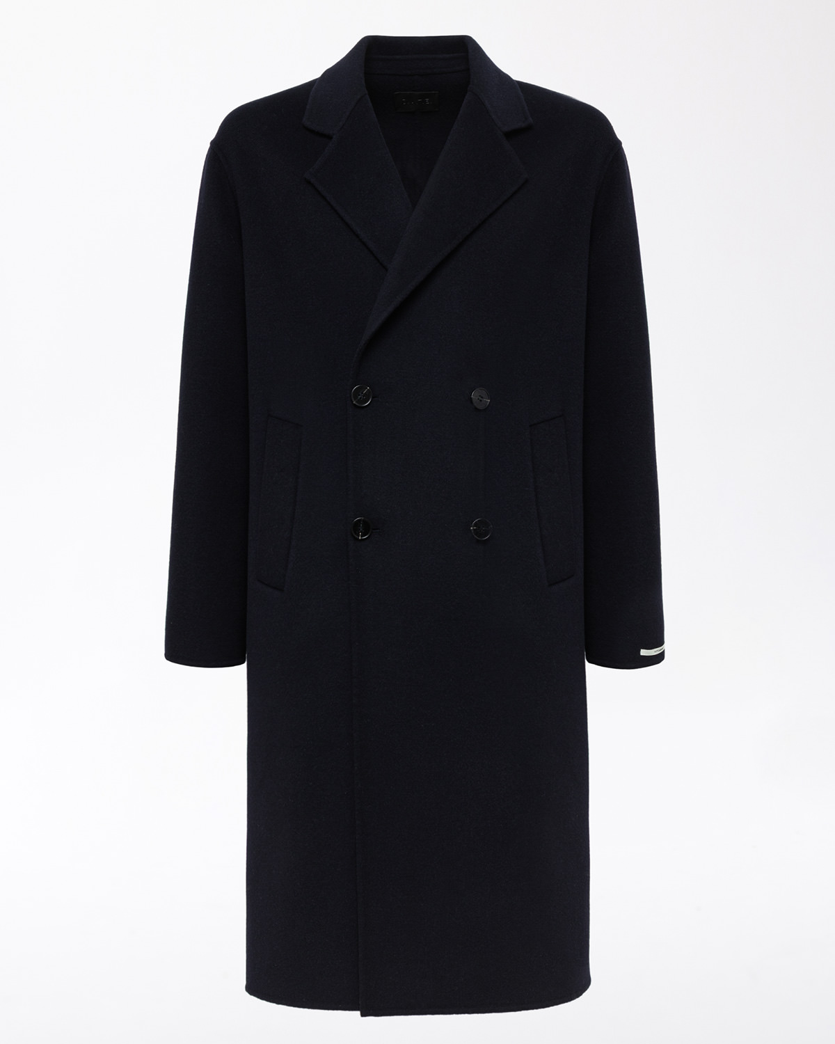 D.A.T.E.: COAT WOOL NAVY