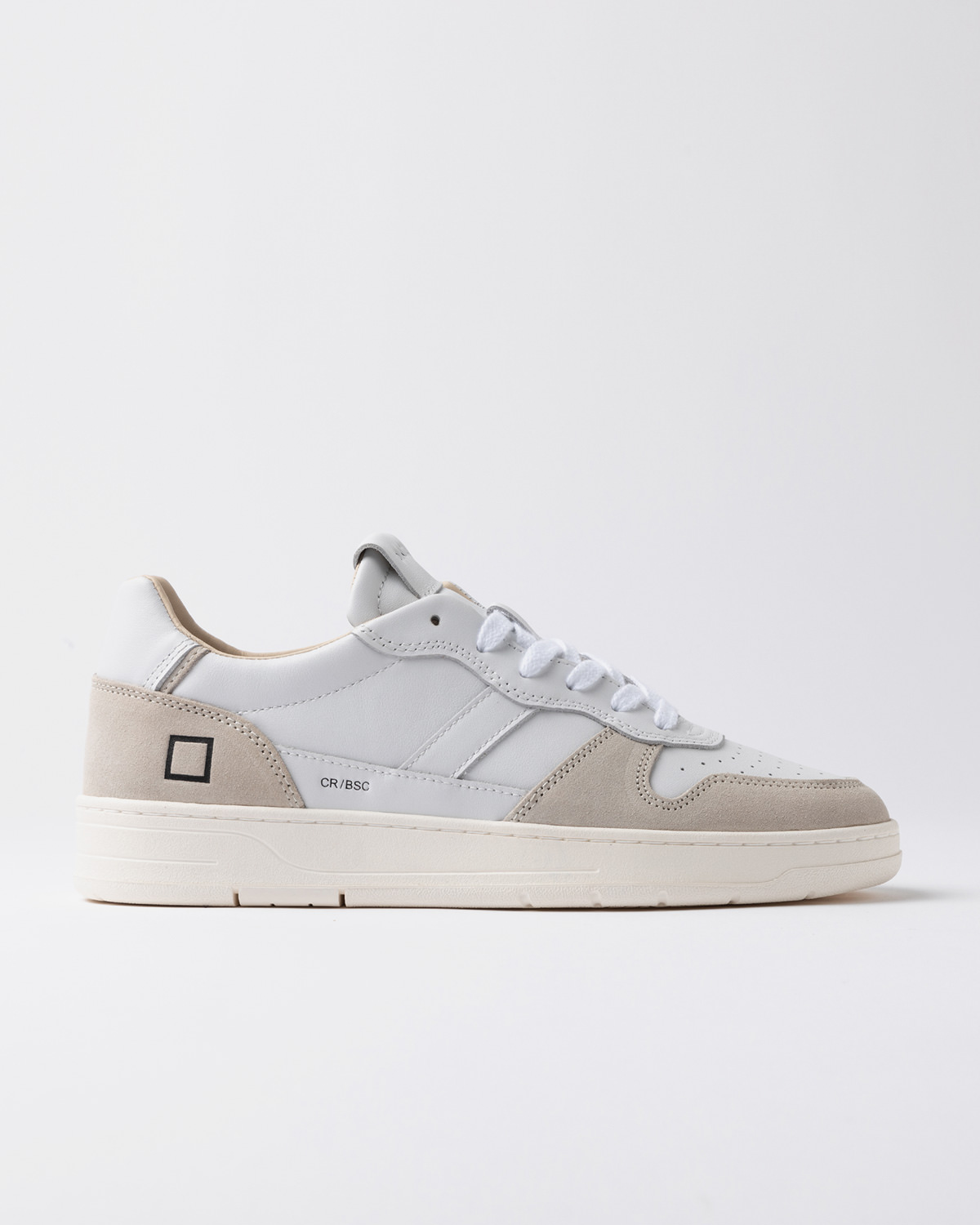 D.A.T.E.: COURT 2.0 BASIC WHITE-BEIGE
