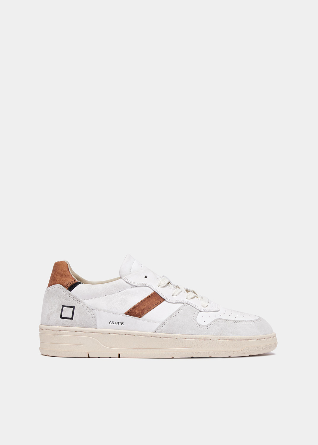 D.A.T.E.: COURT 2.0 NATURAL WHITE-CUOIO