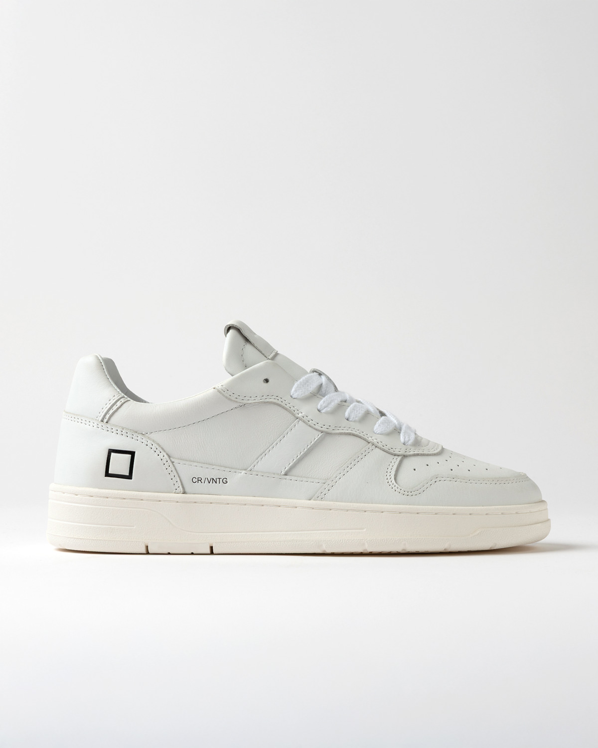 D.A.T.E.: COURT 2.0 VINTAGE CALF WHITE