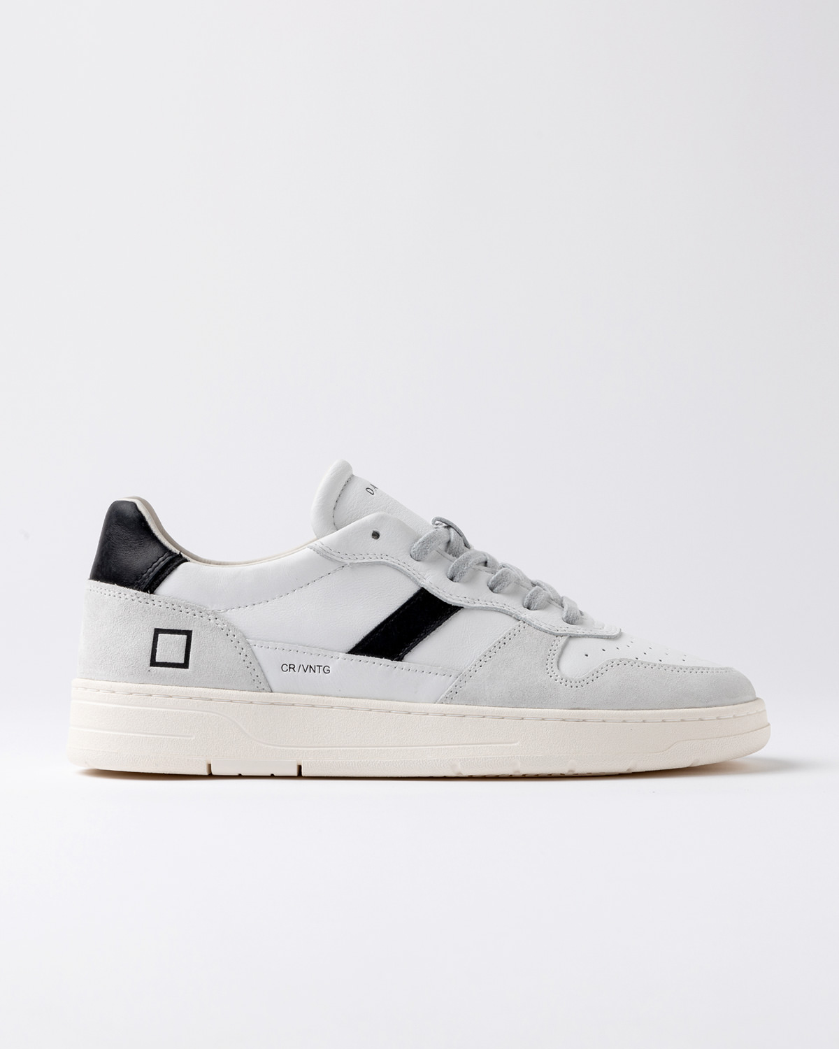 D.A.T.E.: COURT 2.0 VINTAGE WHITE-BLACK