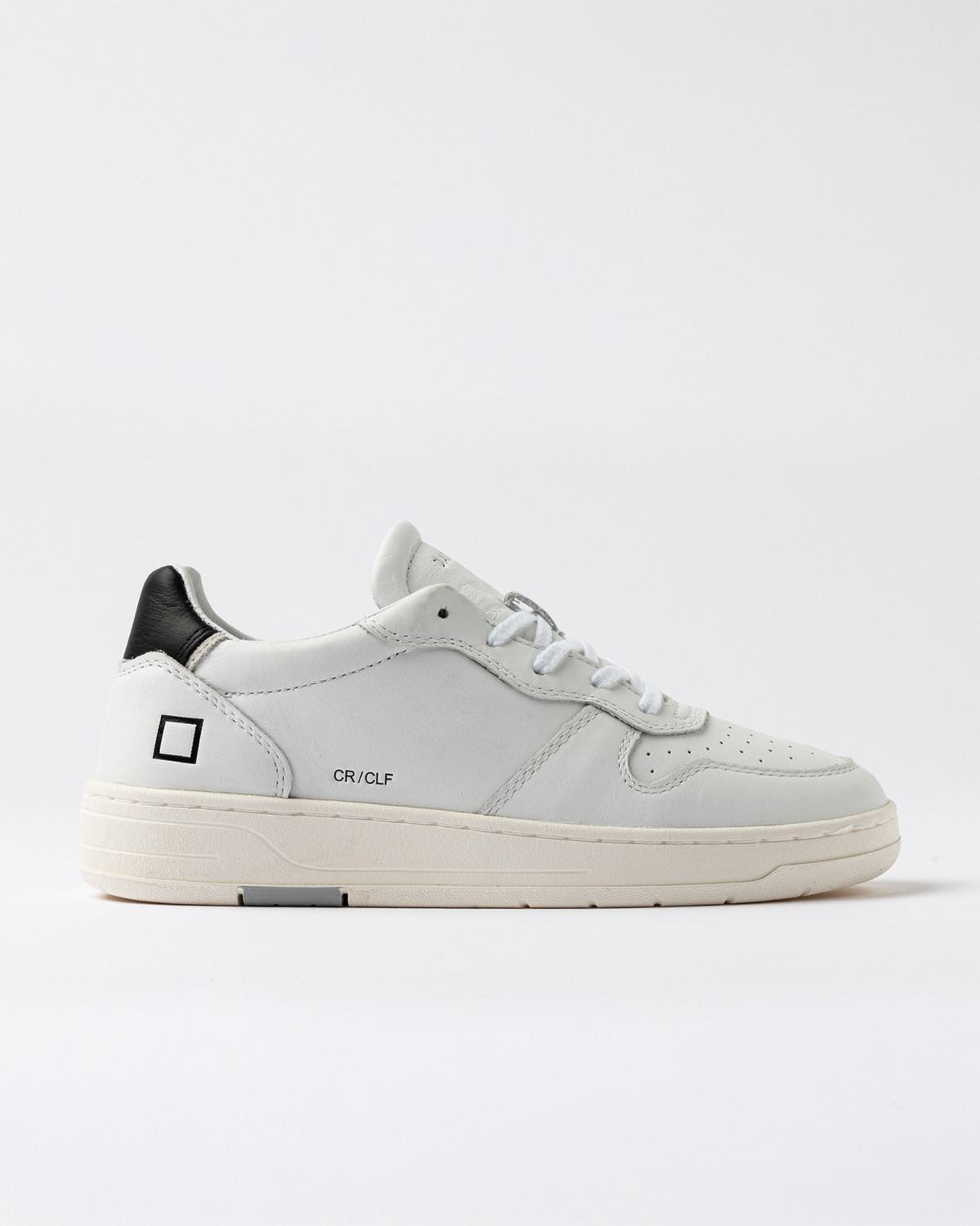 D.A.T.E.: COURT CALF WHITE-BLACK