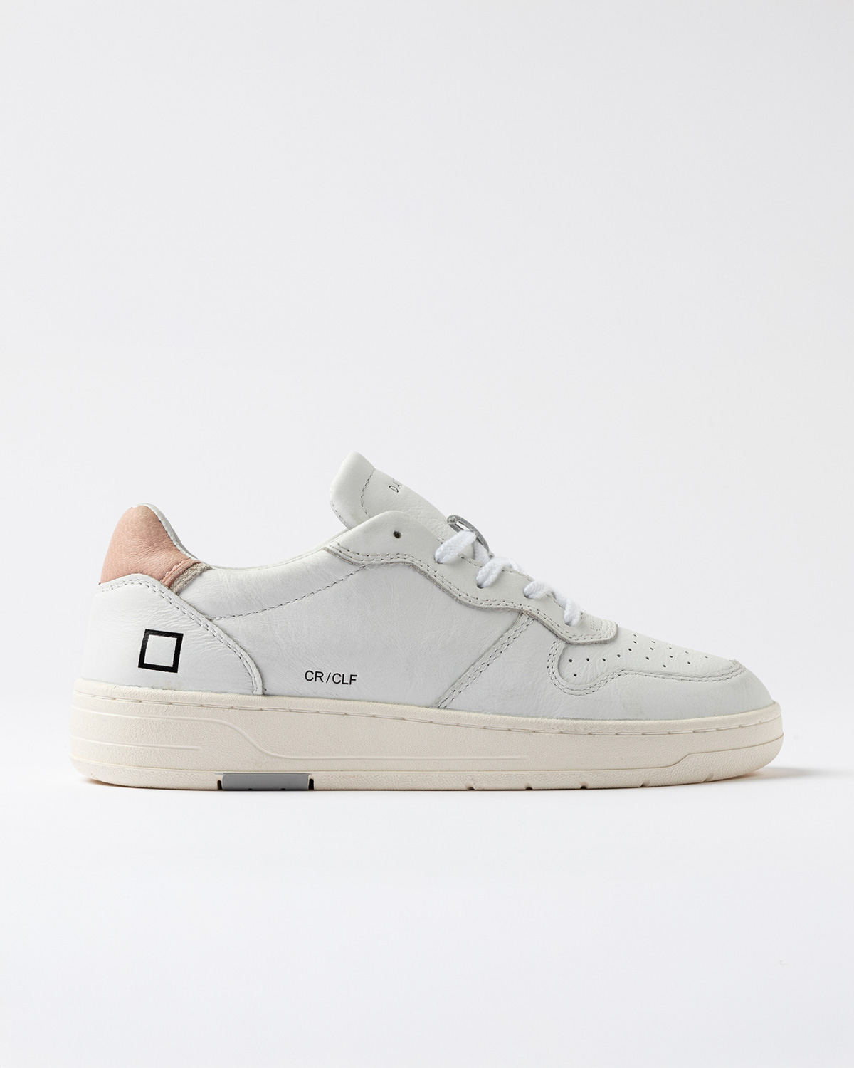 D.A.T.E.: COURT CALF WHITE-PINK