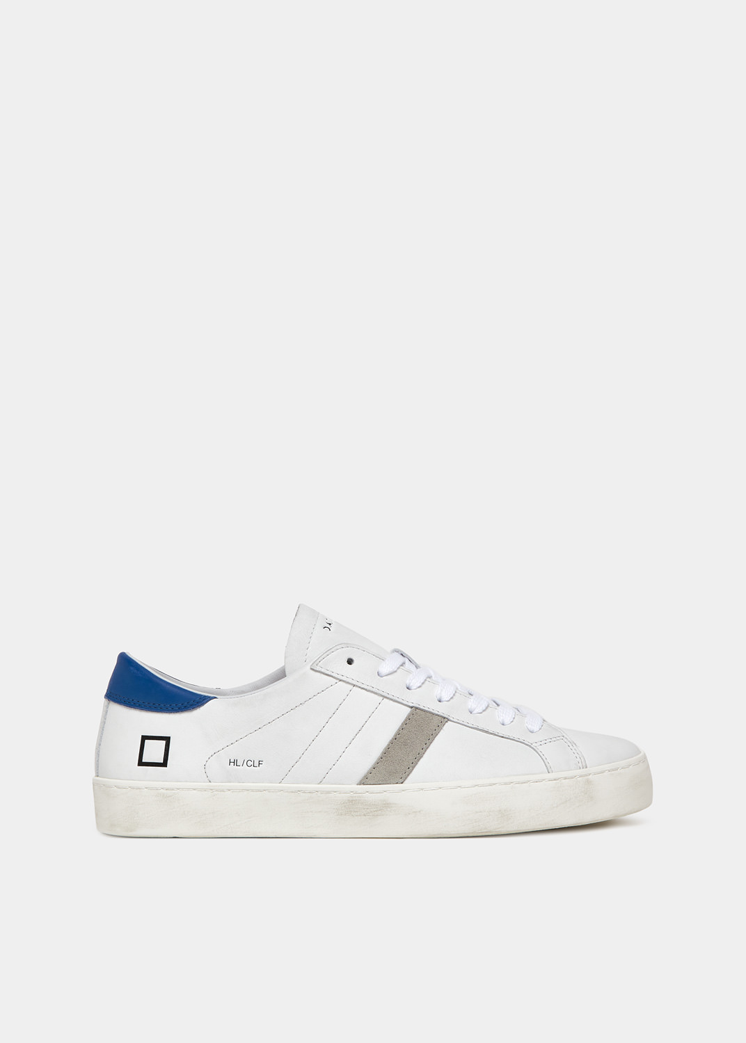 D.A.T.E.: HILL LOW CALF WHITE-BLUETTE