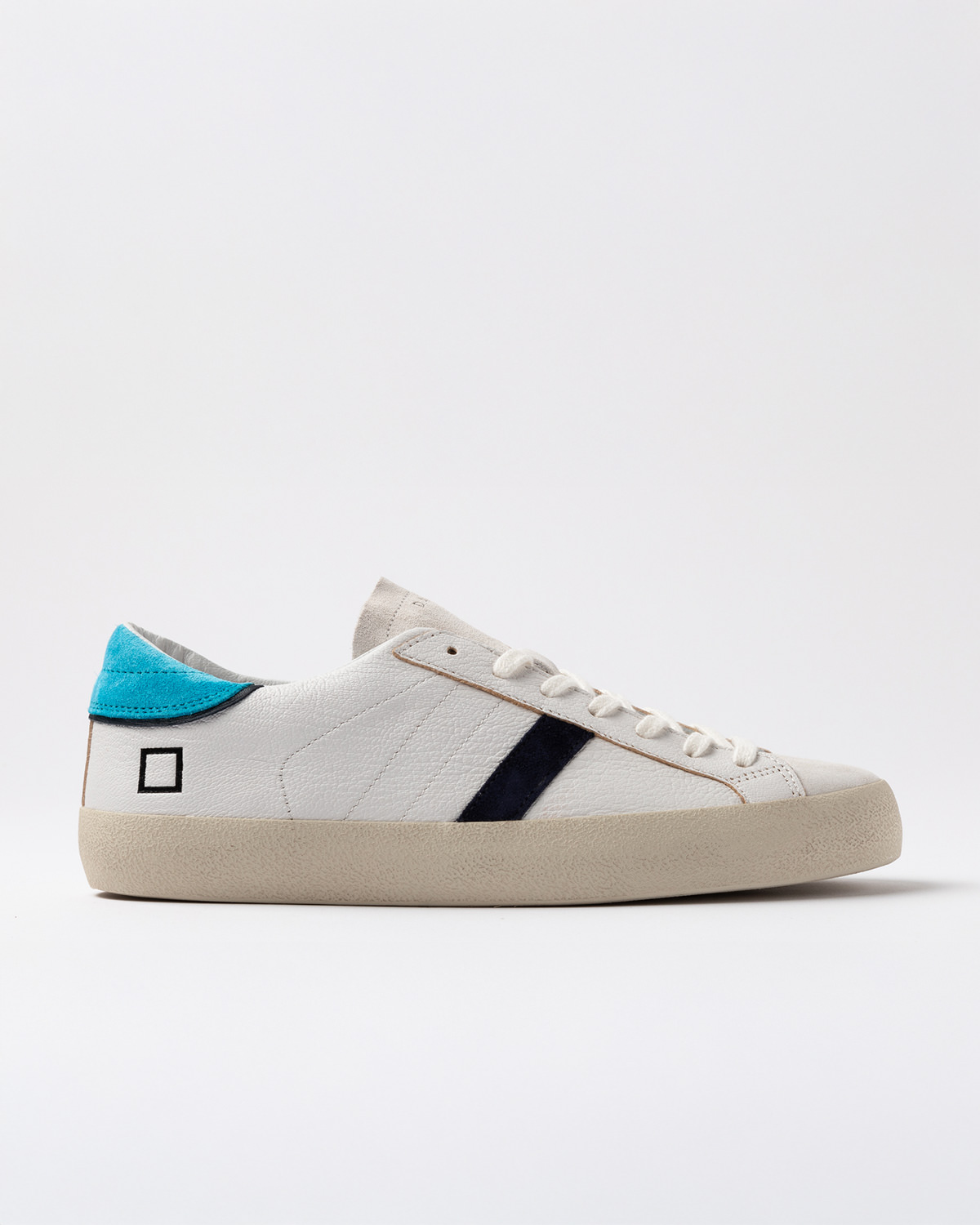 D.A.T.E.: HILL LOW FLUO WHITE-BLUE