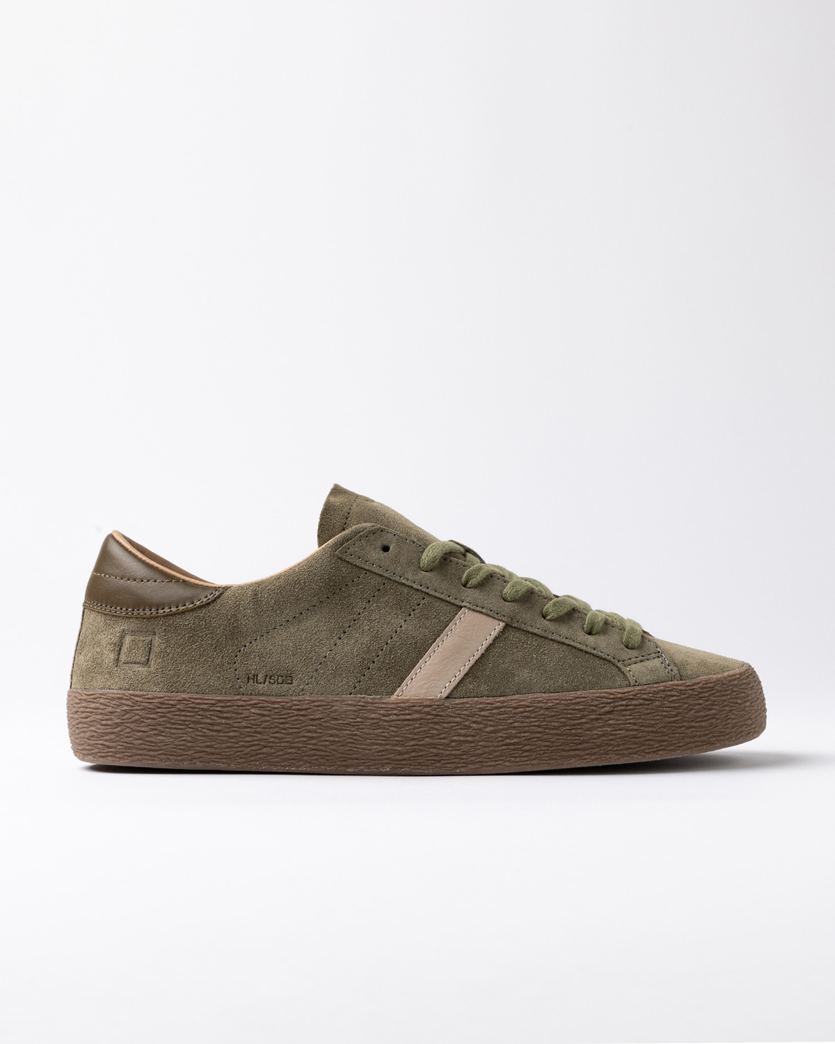 D.A.T.E.: HILL LOW SUEDE ARMY