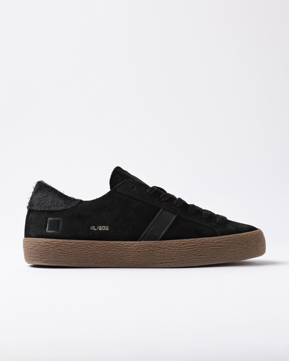 D.A.T.E.: HILL LOW SUEDE BLACK