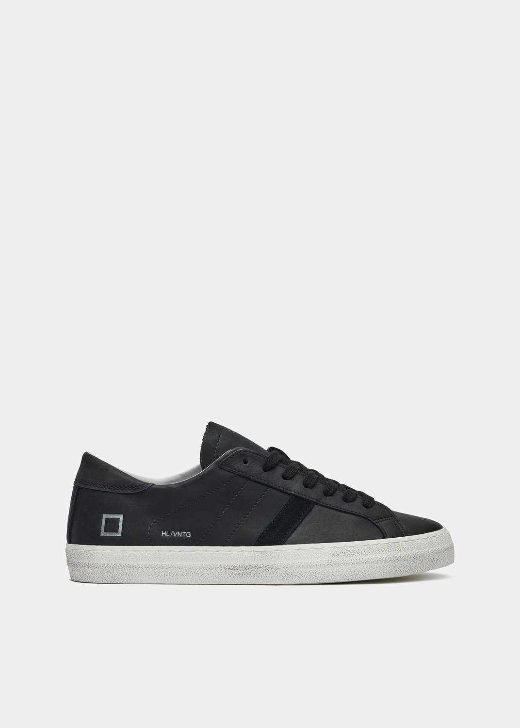 D.A.T.E.: HILL LOW VINTAGE CALF BLACK