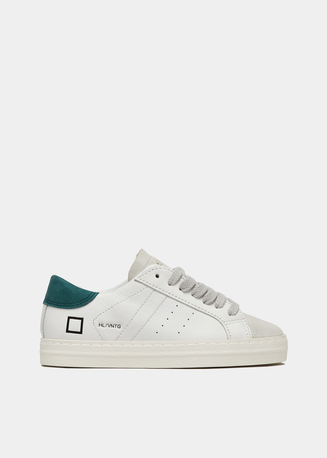 D.A.T.E.: HILL LOW VINTAGE CALF WHITE-GREEN 2