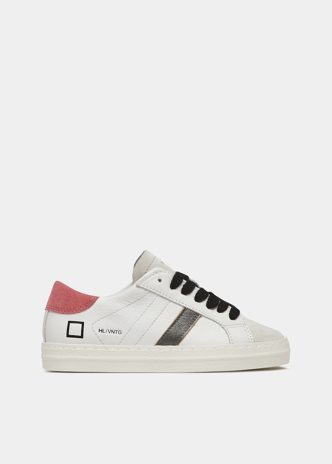 D.A.T.E.: HILL LOW VINTAGE CALF WHITE-PINK 2