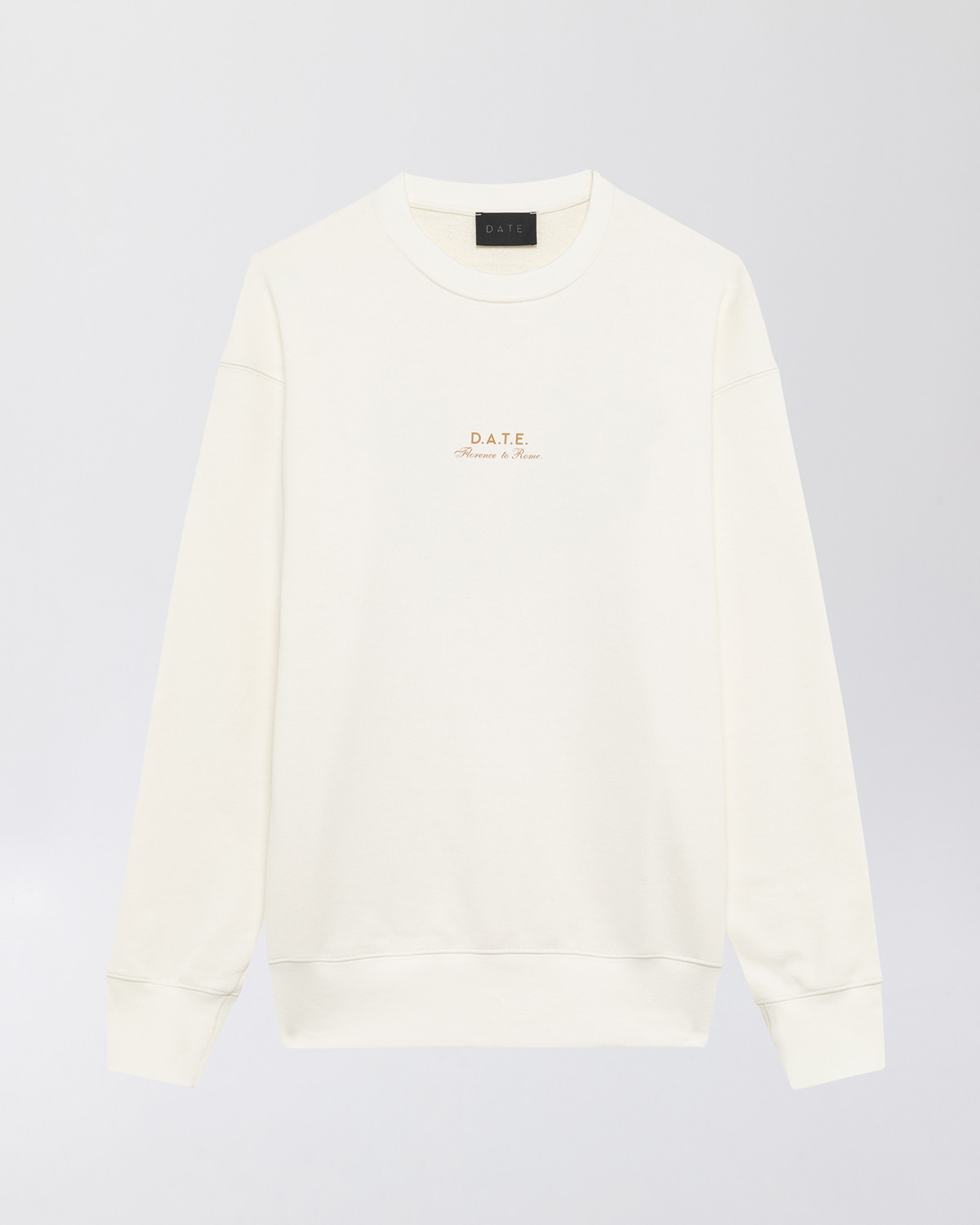 D.A.T.E.: SWEATSHIRT DATE ROME IVORY
