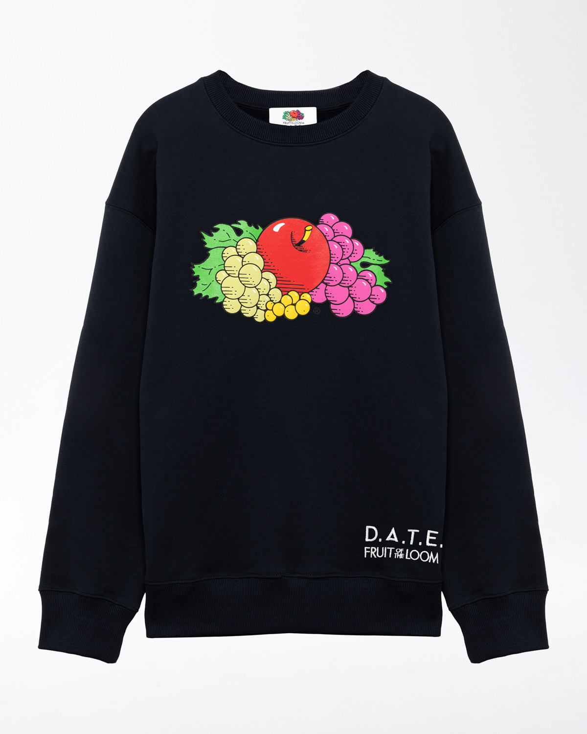 D.A.T.E.: SWEATSHIRT FRUIT BLUE