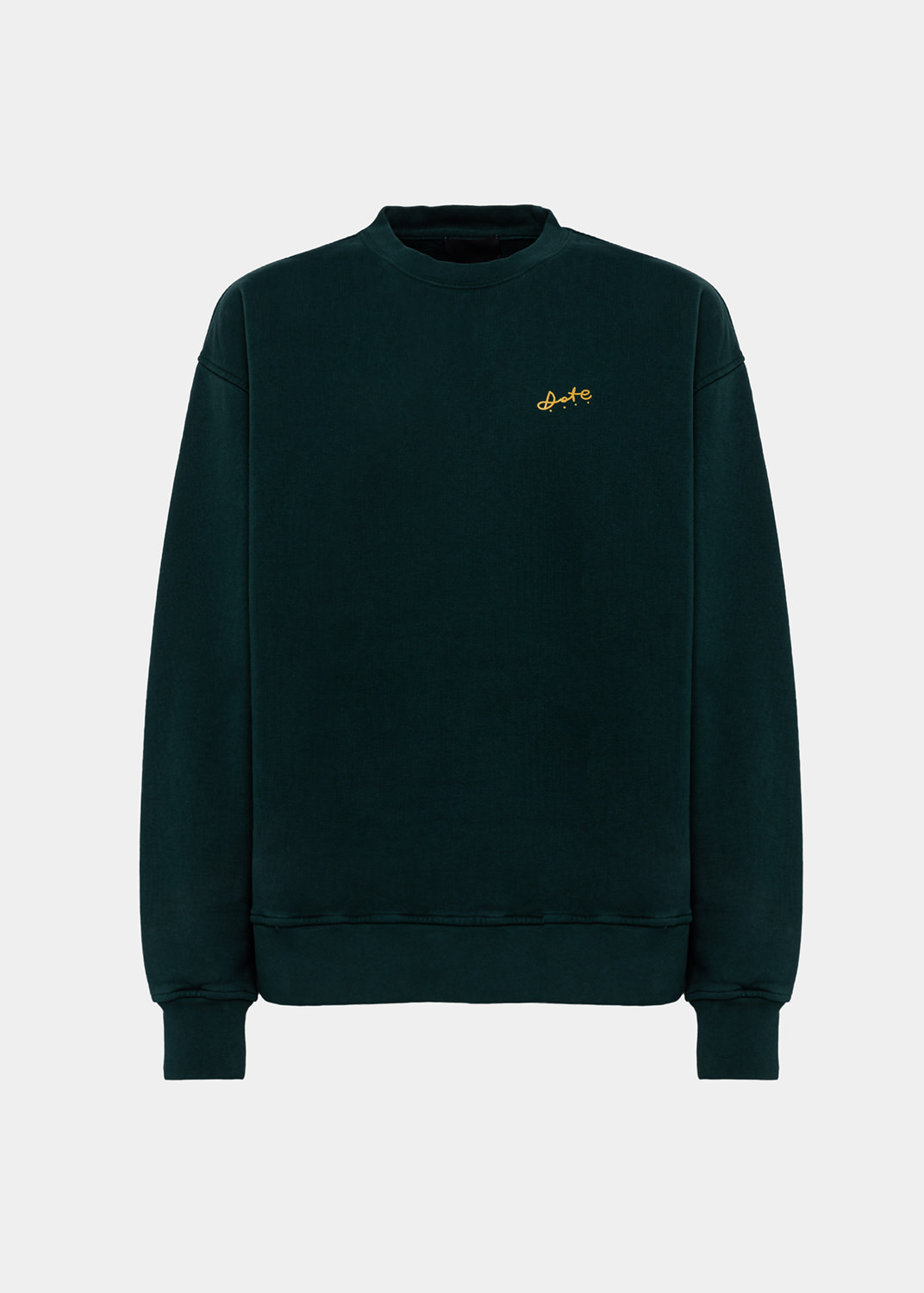 D.A.T.E.: SWEATSHIRT SOFT GREEN