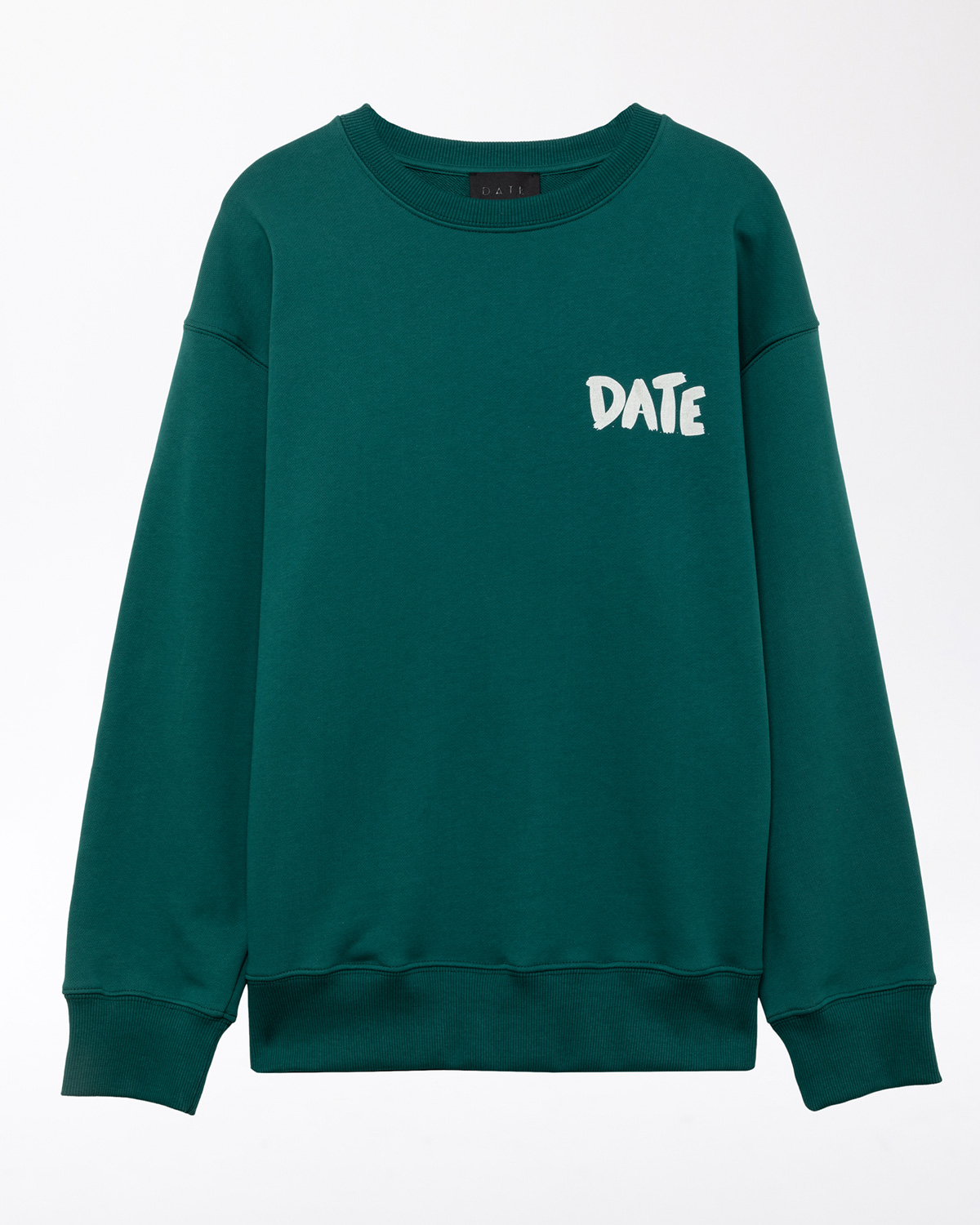 D.A.T.E.: SWEATSHIRT WATERCOLOR GREEN