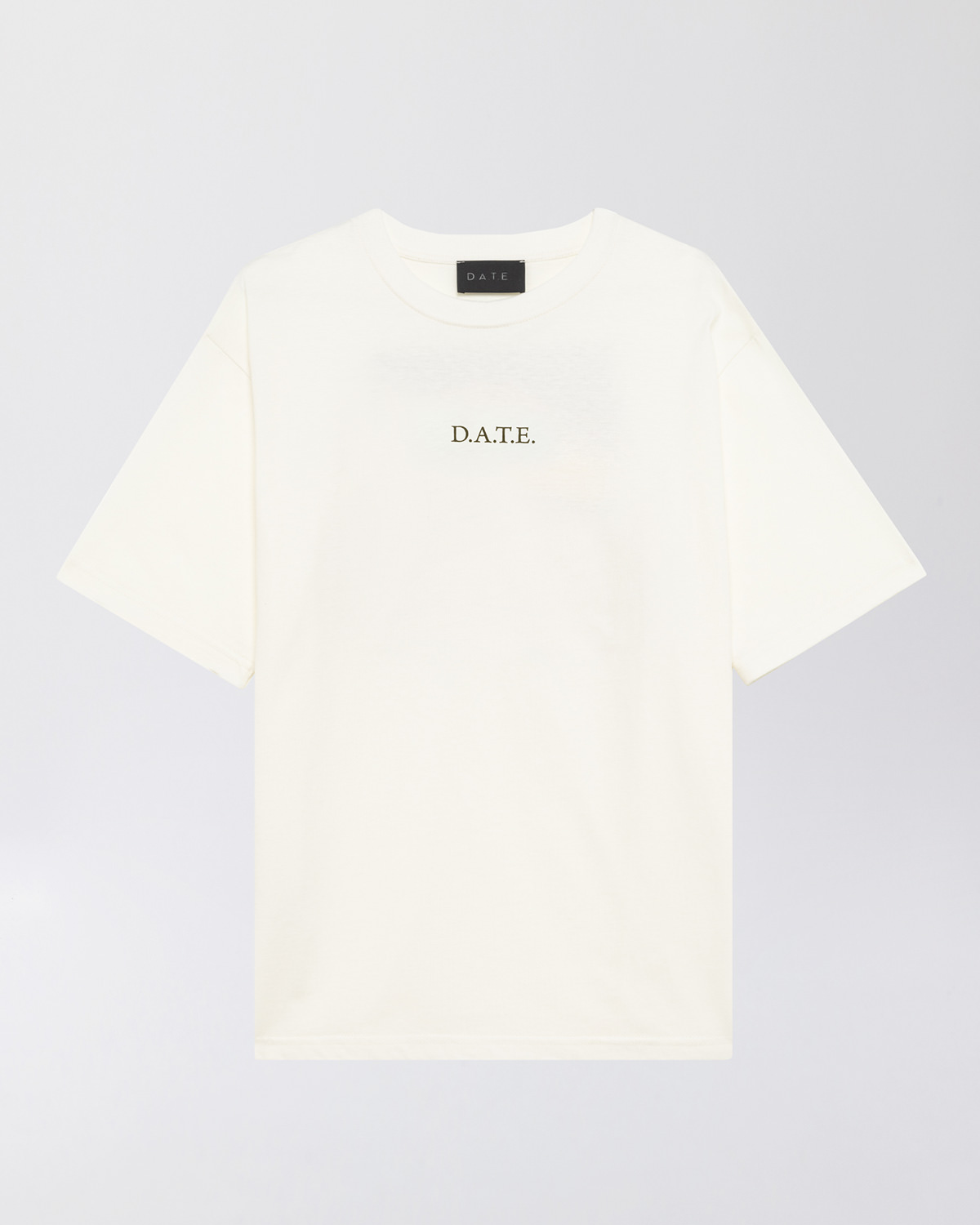 D.A.T.E.: T-SHIRT CERAMICA IVORY