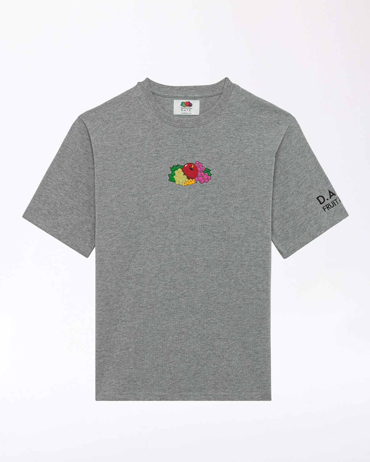 D.A.T.E.: T-SHIRT FRUIT GRAY