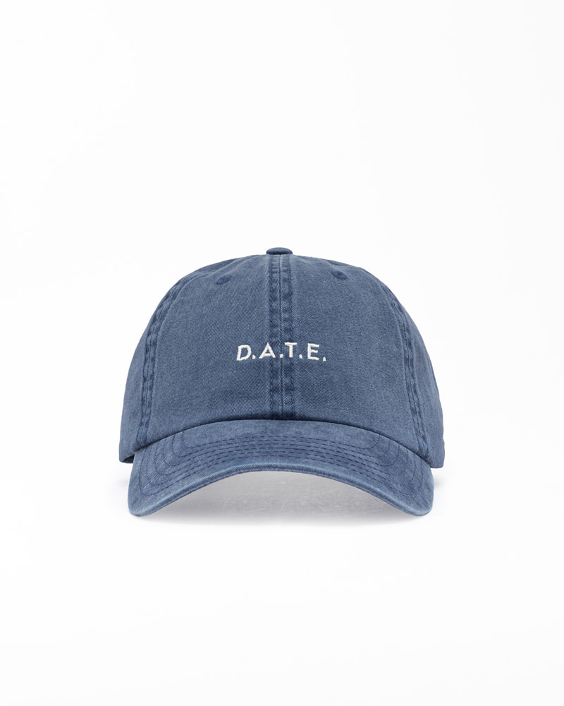 DATE BASEBALL CAP BASIC BLUE
