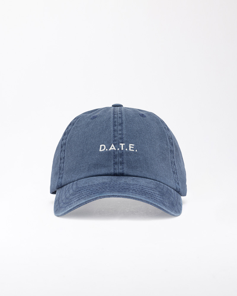 DATE BASEBALL CAP BASIC BLUE