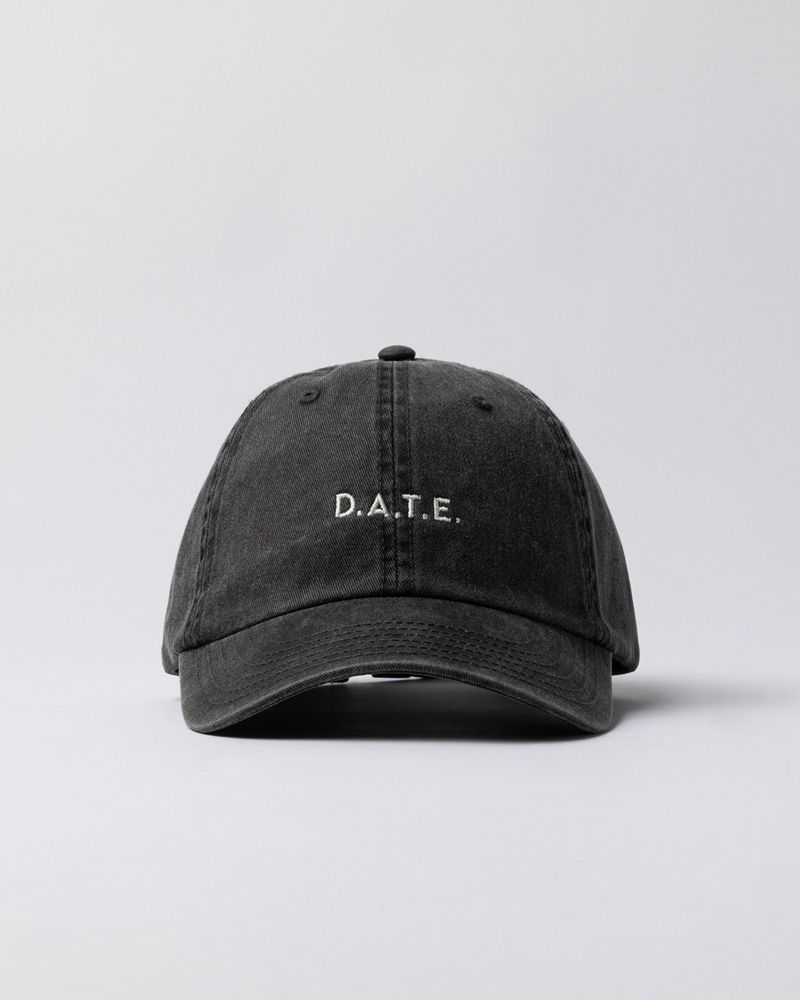 D.A.T.E.: BASEBALL CAP BASIC GRAY