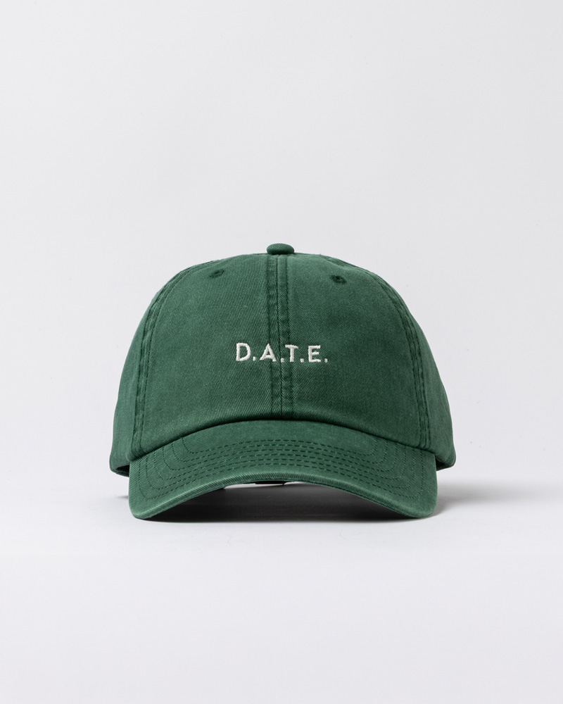 D.A.T.E.: BASEBALL CAP BASIC GREEN