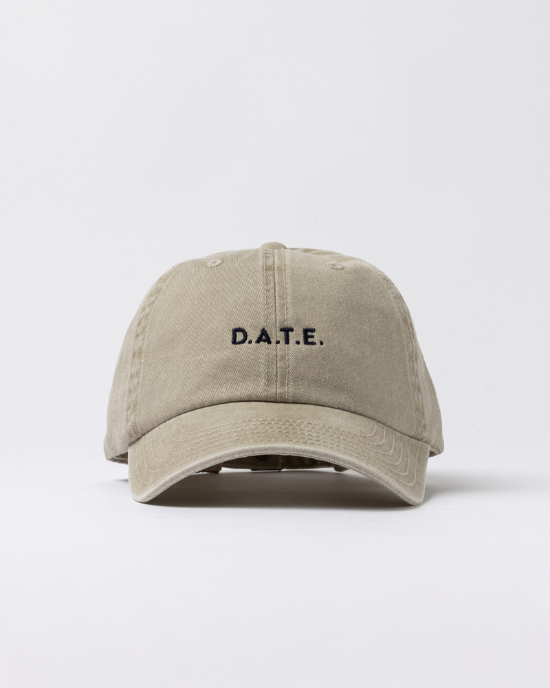 D.A.T.E.: BASEBALL CAP BASIC SAND