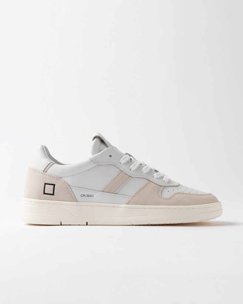 DATE COURT 2.0 BASIC WHITE-BEIGE