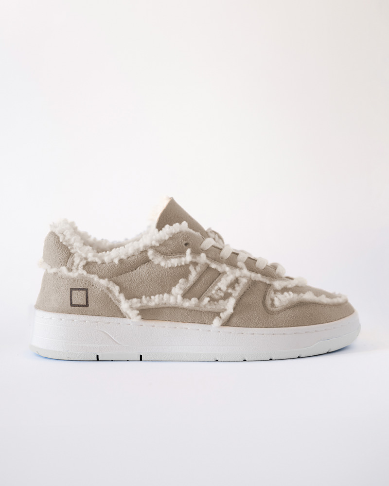 D.A.T.E.: COURT 2.0 SHEARLING BEIGE