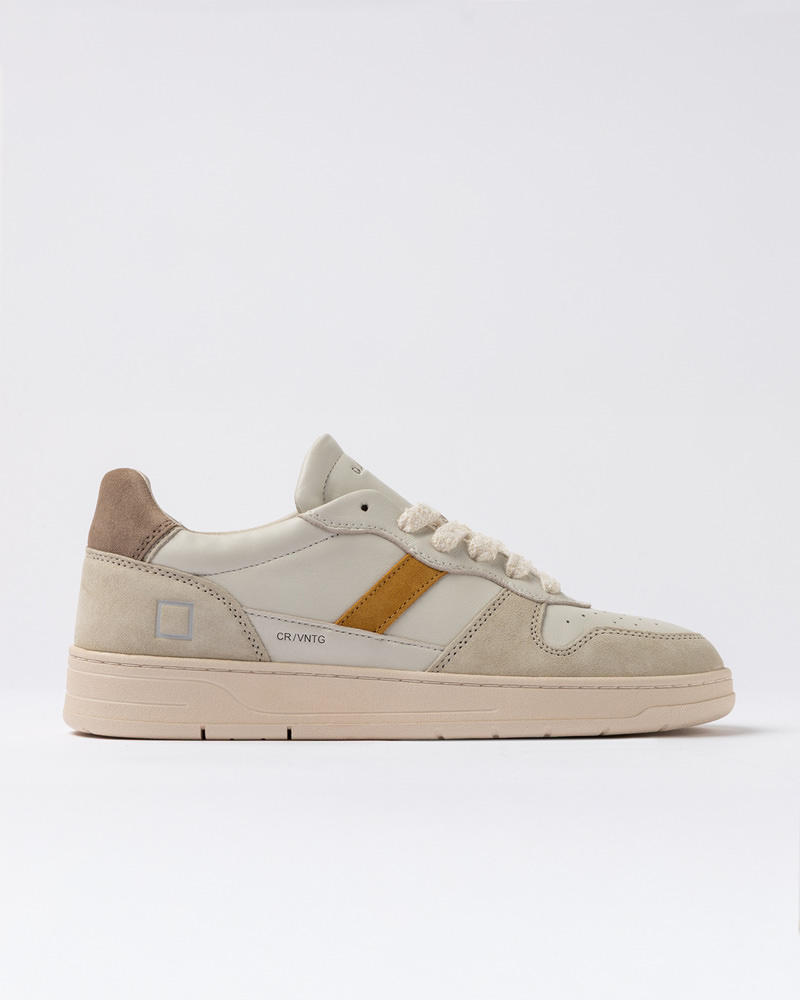 D.A.T.E.: COURT 2.0 VINTAGE CALF IVORY