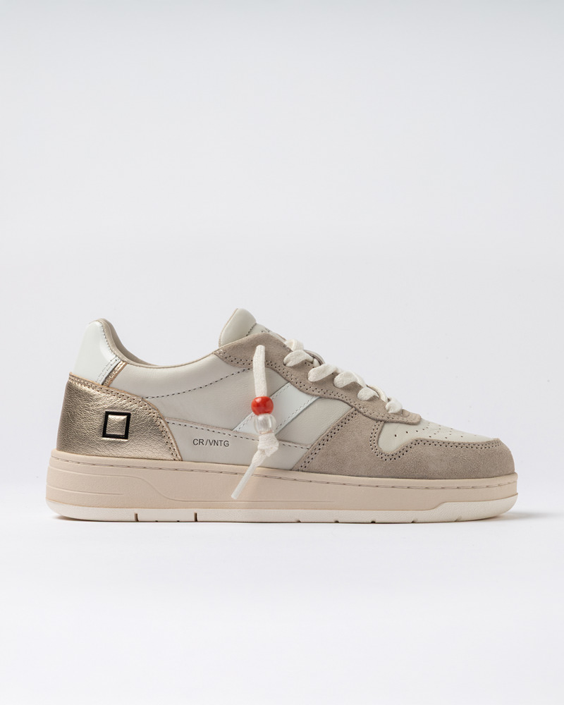 D.A.T.E.: COURT 2.0 VINTAGE CALF IVORY