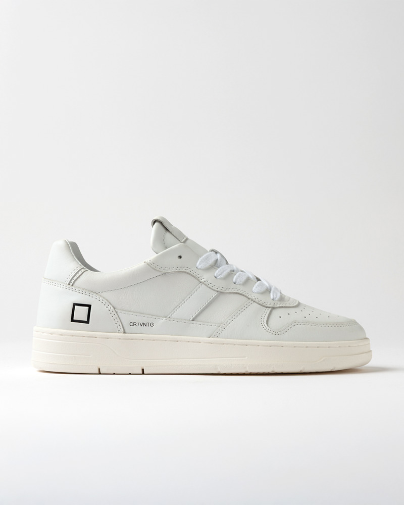 DATE COURT 2.0 VINTAGE CALF WHITE