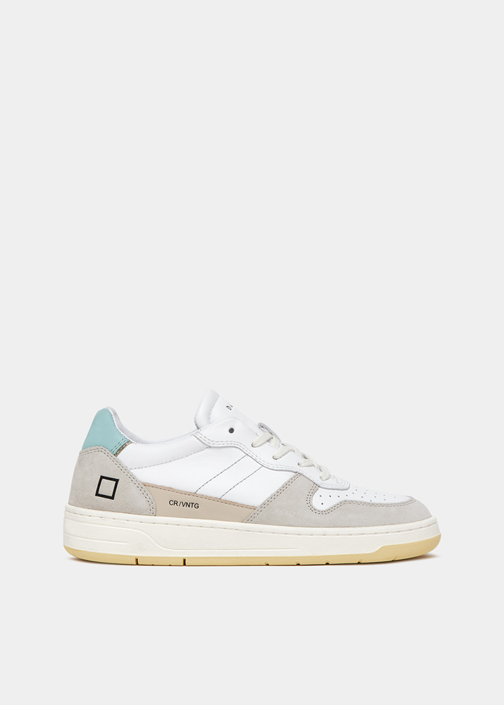 DATE COURT 2.0 VINTAGE CALF WHITE-WATER