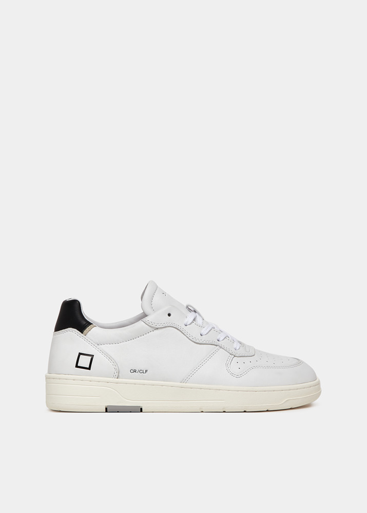 D.A.T.E.: COURT CALF WHITE-BLACK