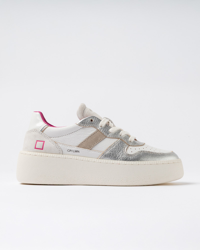 D.A.T.E.: COURT PLATFORM LAMINATED SILVER