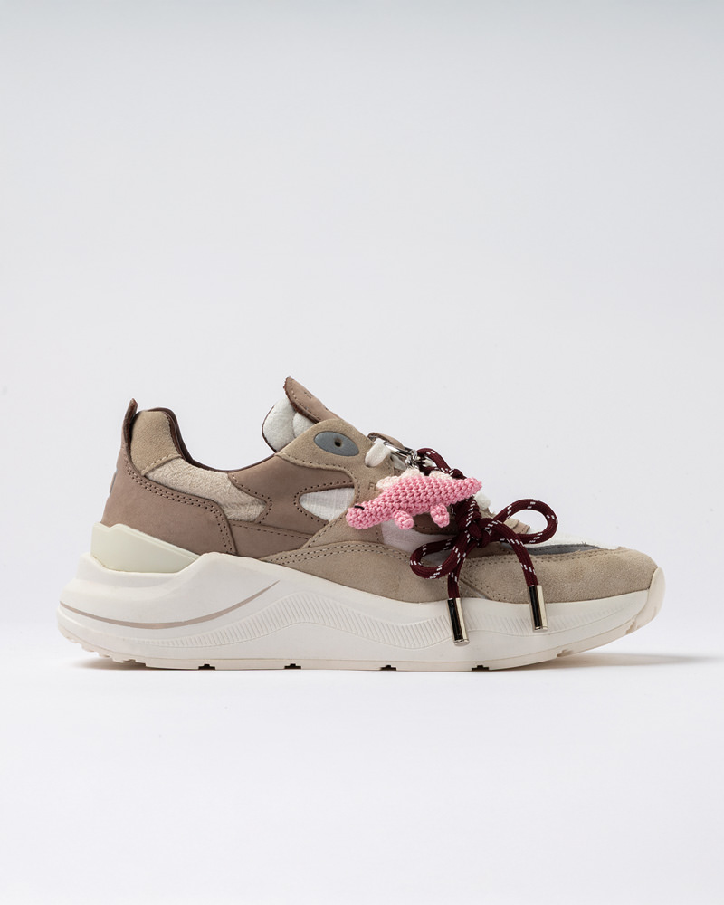 D.A.T.E.: FUGA LINEN WHITE-BEIGE