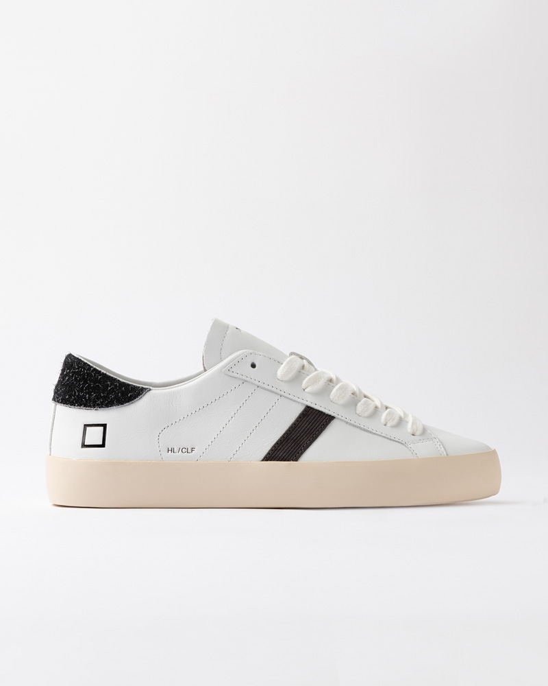 DATE HILL LOW CALF WHITE-BLACK