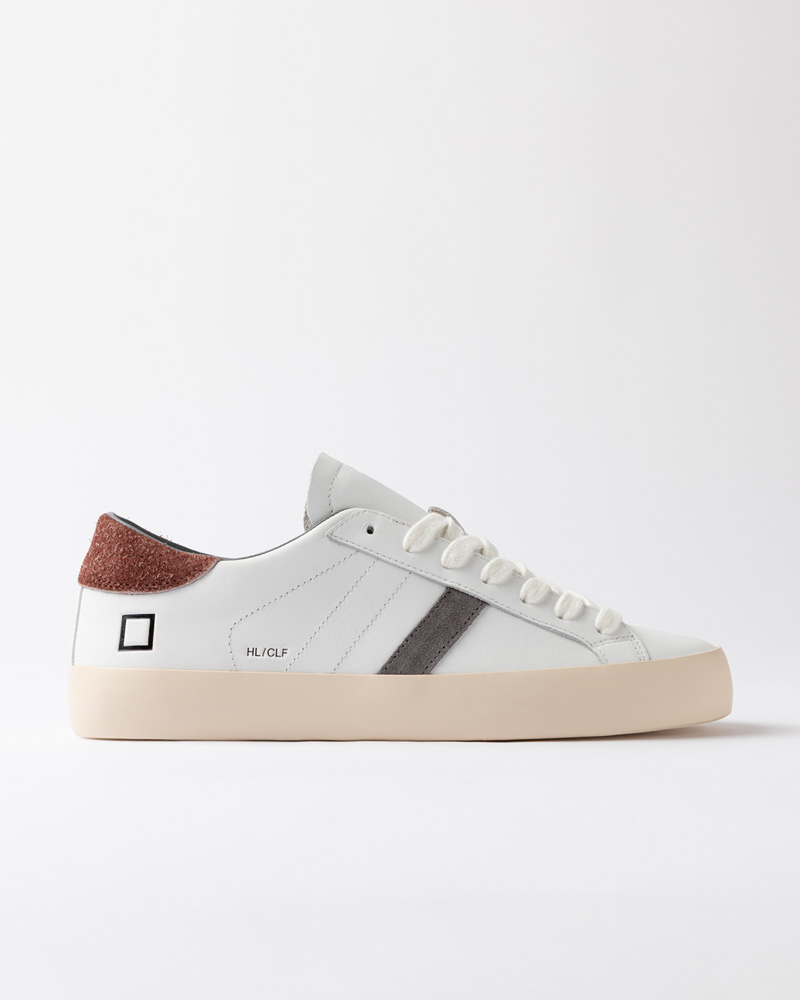 DATE HILL LOW CALF WHITE-BORDEAUX
