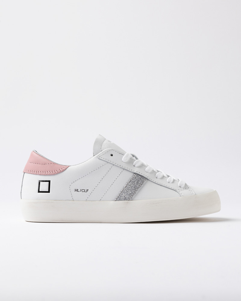 DATE HILL LOW CALF WHITE-PINK