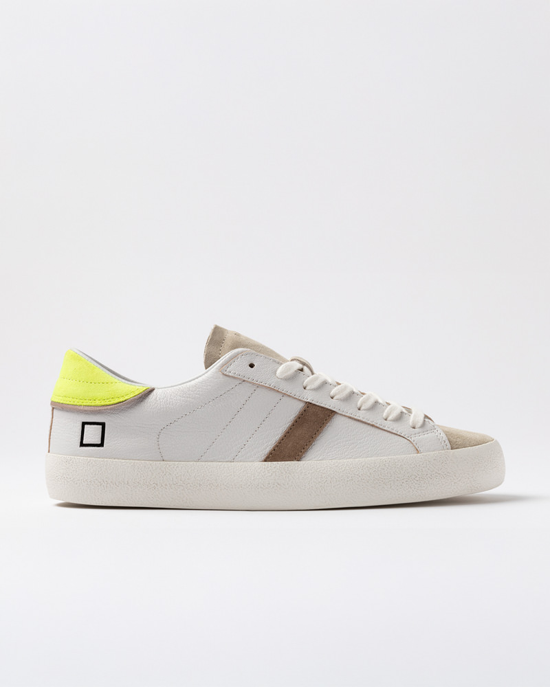 D.A.T.E.: HILL LOW FLUO WHITE-YELLOW