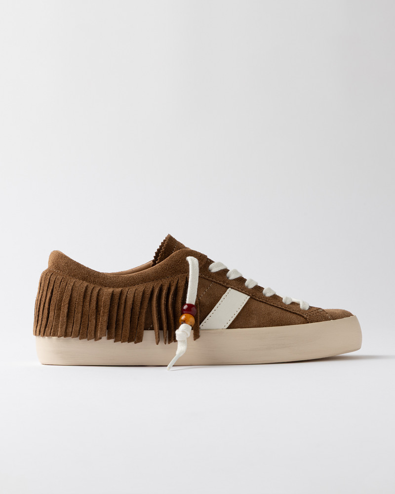 DATE HILL LOW FRINGED CUOIO