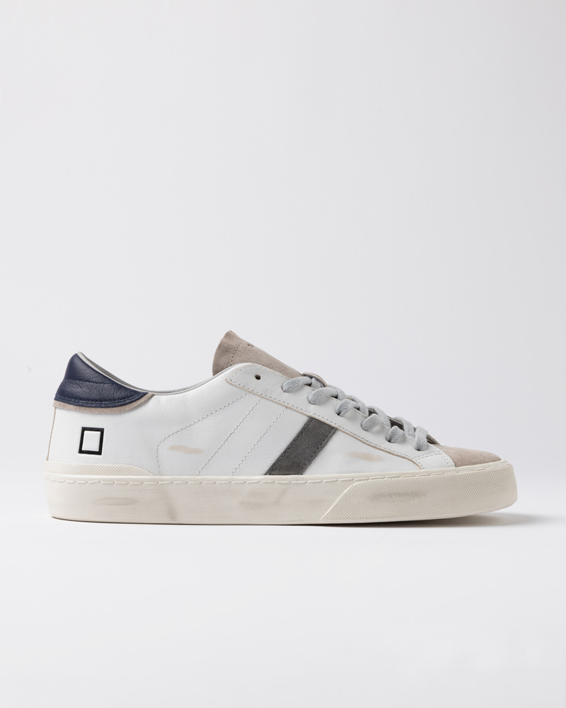 D.A.T.E.: HILL LOW SCRATCH WHITE-BLUE