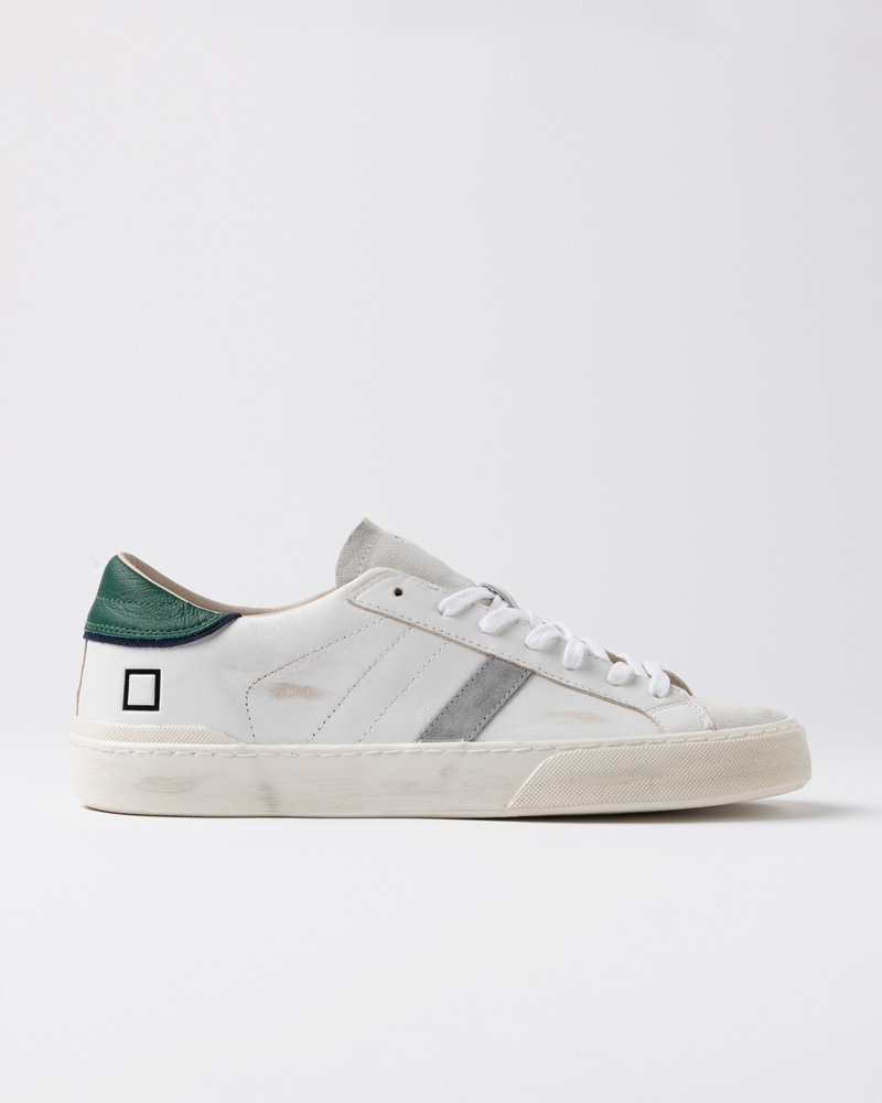 D.A.T.E.: HILL LOW SCRATCH WHITE-GREEN