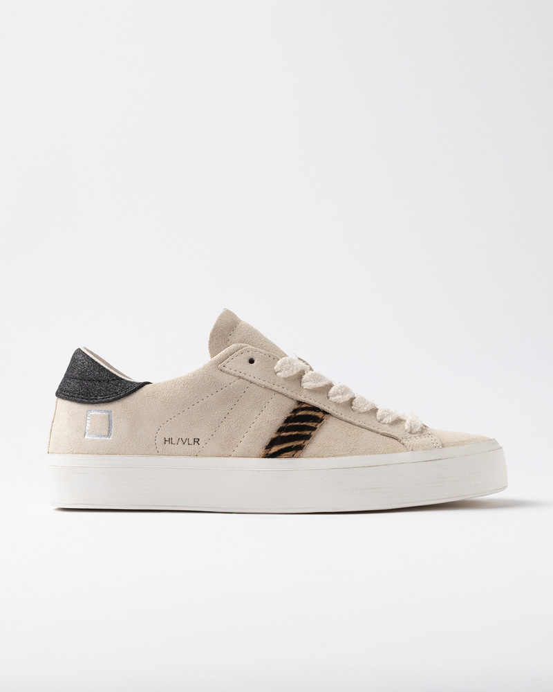 DATE HILL LOW VELOUR IVORY