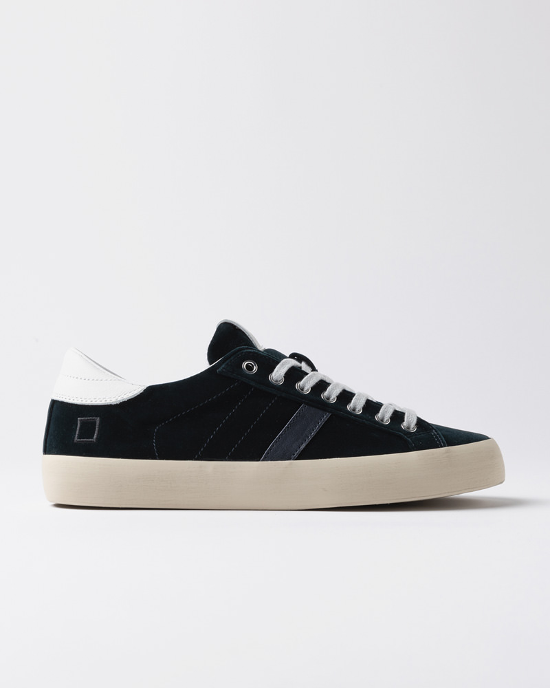 D.A.T.E.: HILL LOW VELVET BLUE