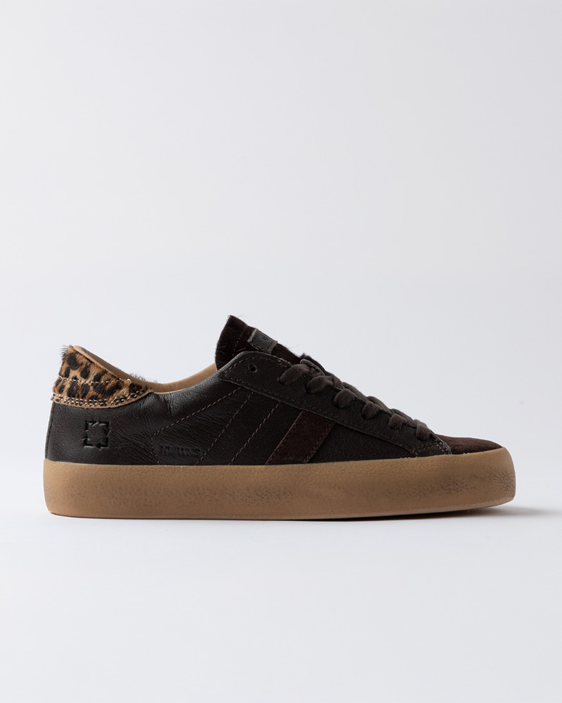 DATE HILL LOW WORKSHOP BROWN-LEOPARD