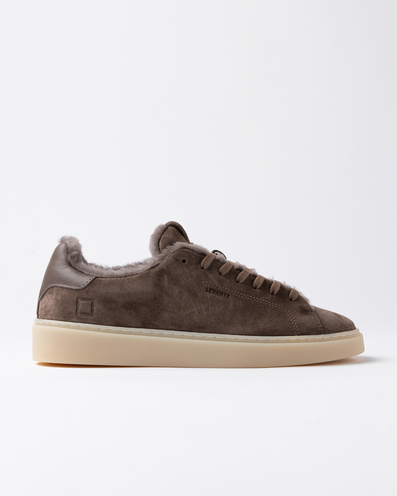 DATE LEVANTE FUR SUEDE TAUPE