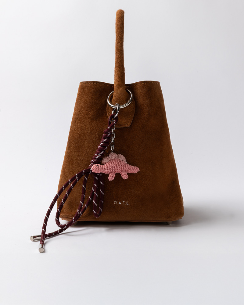 D.A.T.E.: PANIERE BAG SUEDE CUOIO