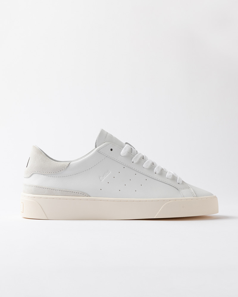 D.A.T.E.: SONICA CALF WHITE