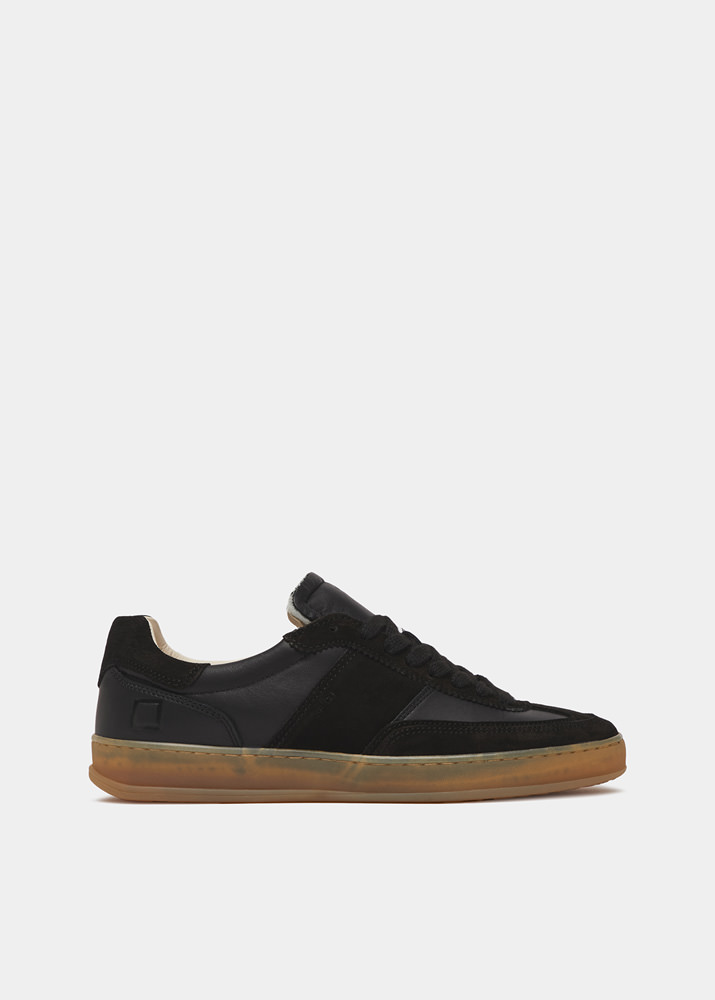 D.A.T.E.: SPORTY CALF BLACK