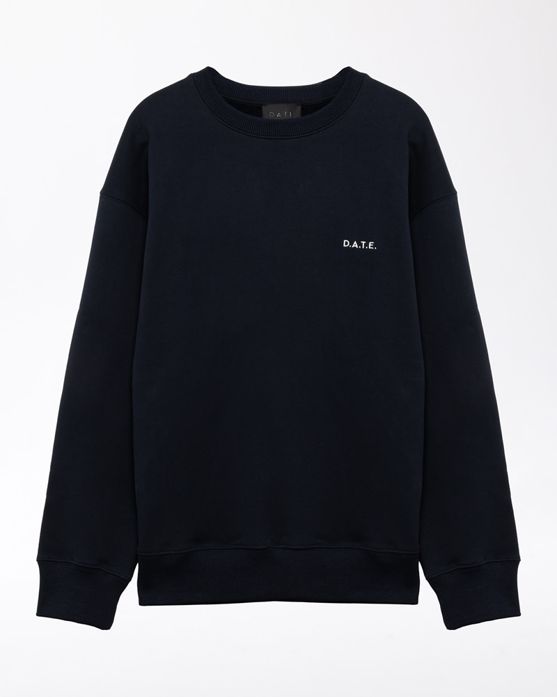 DATE SWEATSHIRT BASIC BLUE