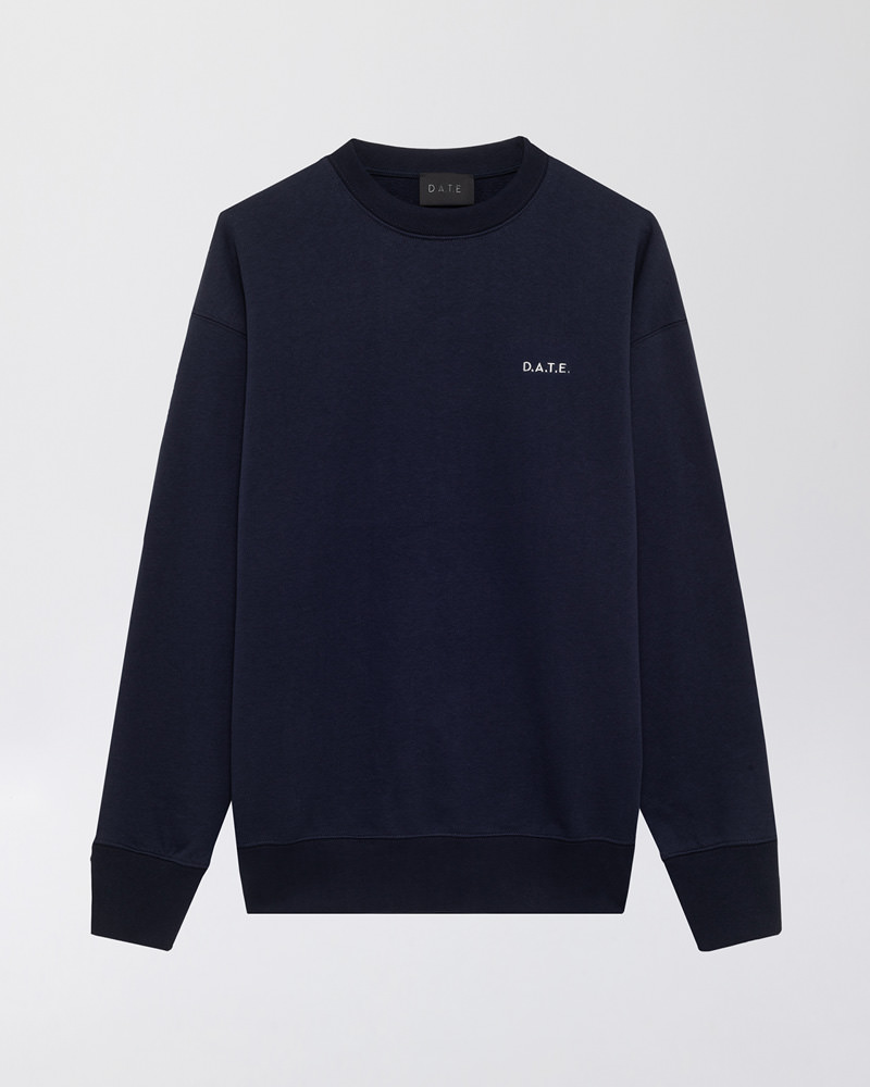 D.A.T.E.: SWEATSHIRT BASIC BLUE